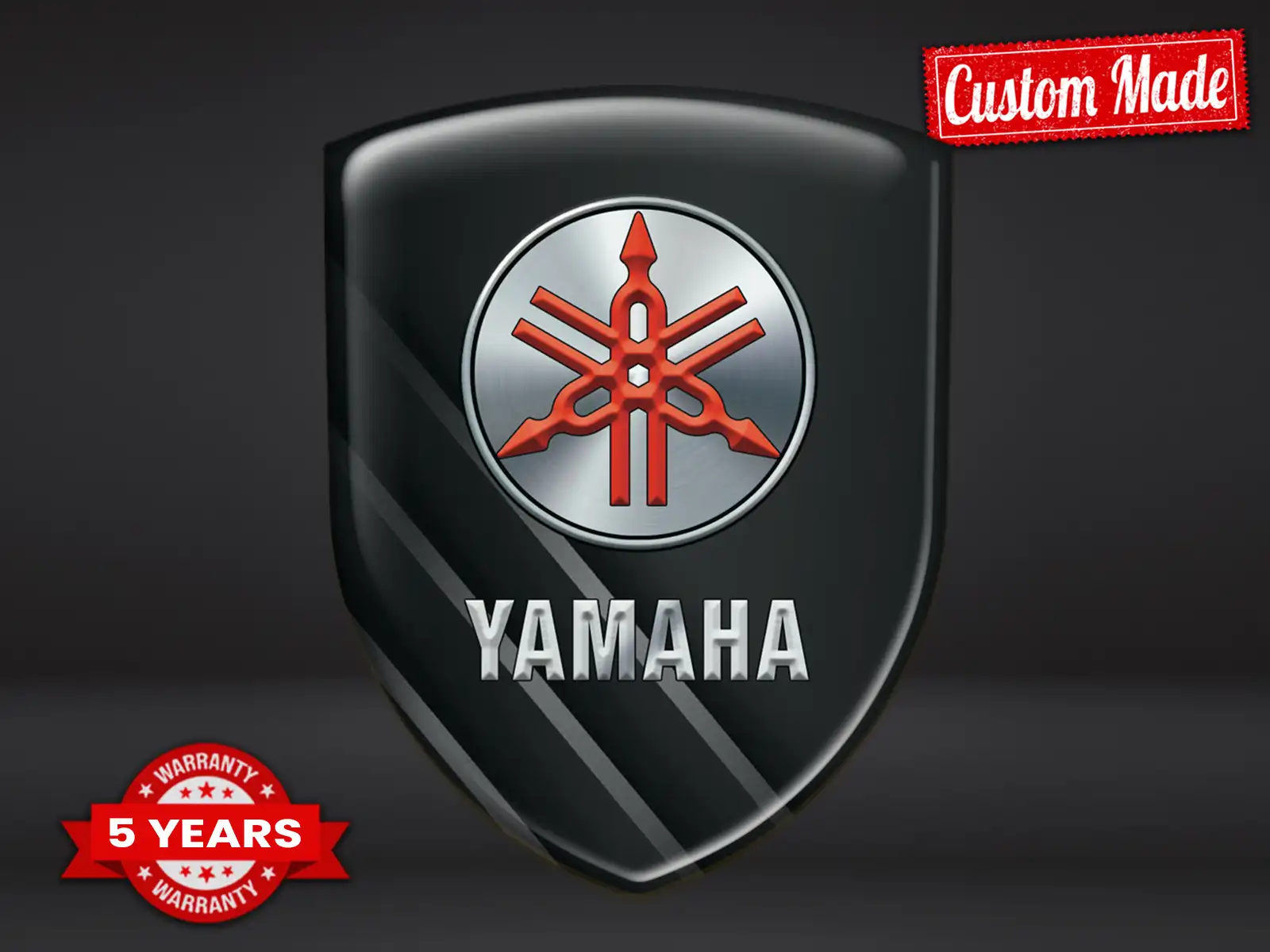 Yamaha Windschutzaufkleber Sportlich Stabil Professionell